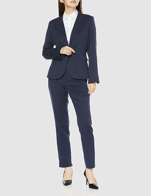 Amazon | [タカキュー] レディーススーツ ストレッチ